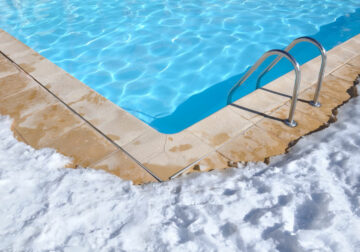 Cómo mantener tu piscina en invierno