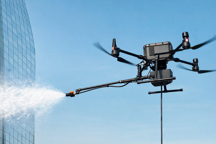 Drones y limpieza técnica: innovación sostenible en acción