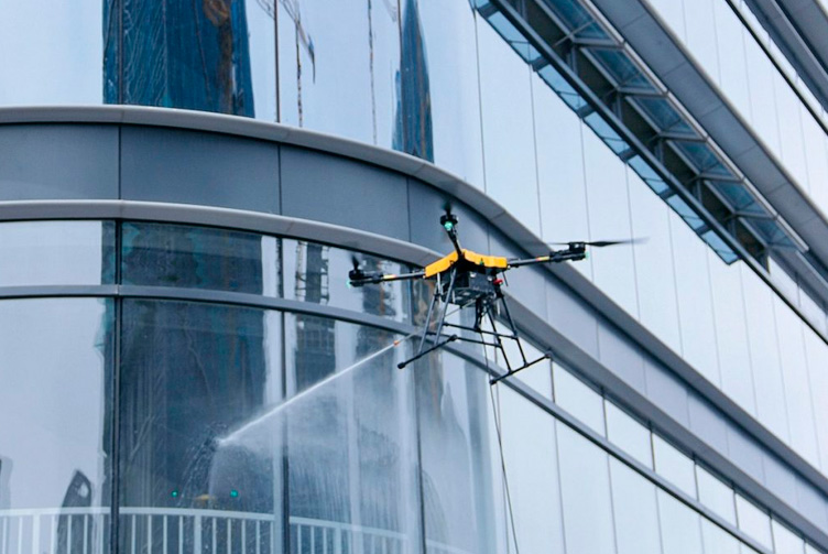 Tecnología aérea aplicada a la limpieza avanzada Tecnología aérea aplicada a la limpieza avanzada