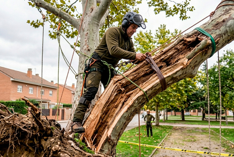 Tipos de poda enfocados a eliminar riesgos de accidentes