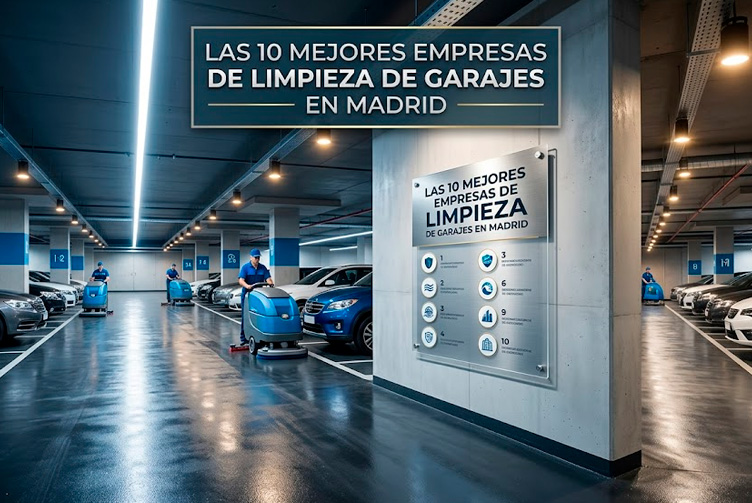 Las 10 mejores empresas de limpieza de garajes en Madrid